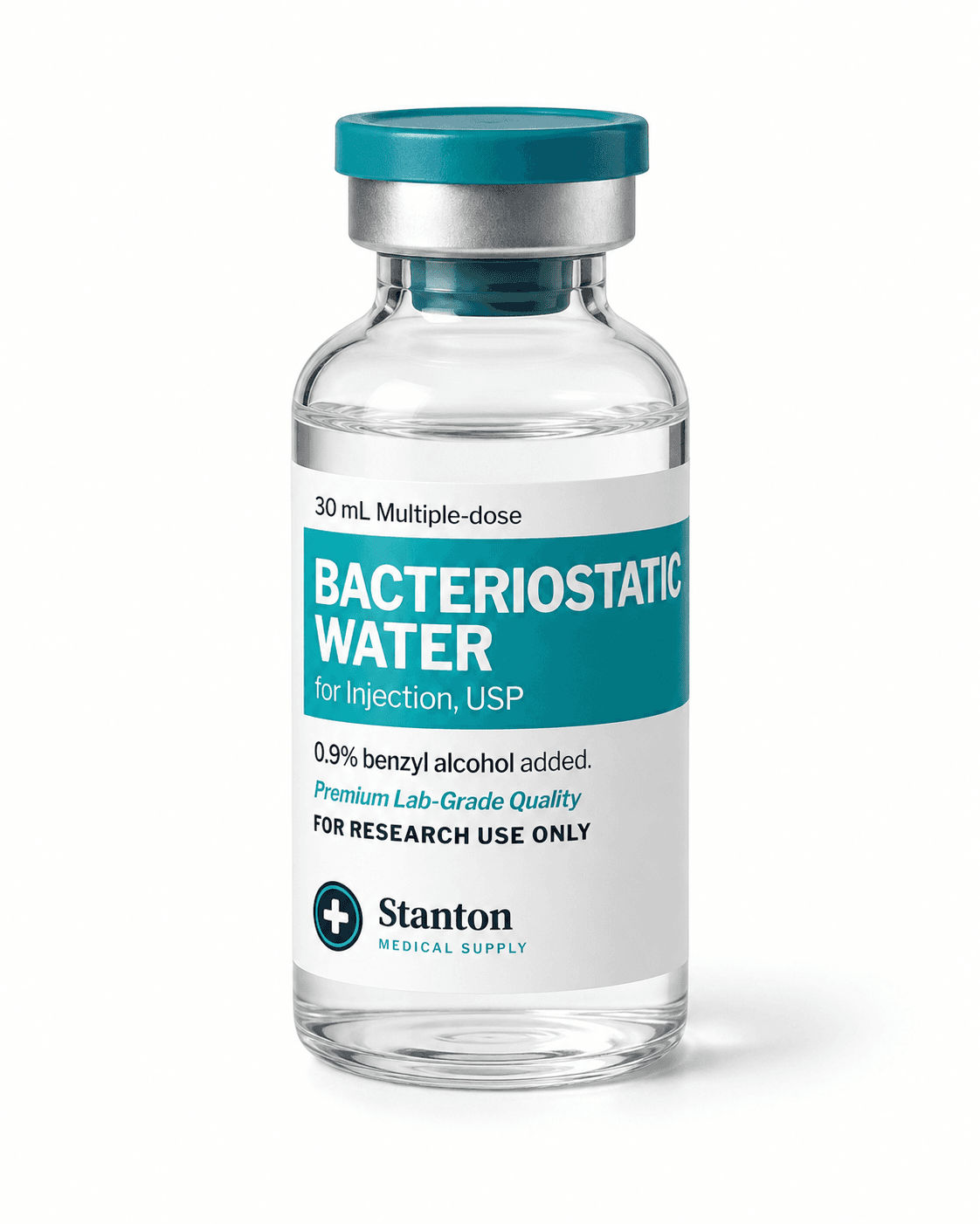 Stanton bacteriostatic water vial — 30 mL multiple-dose